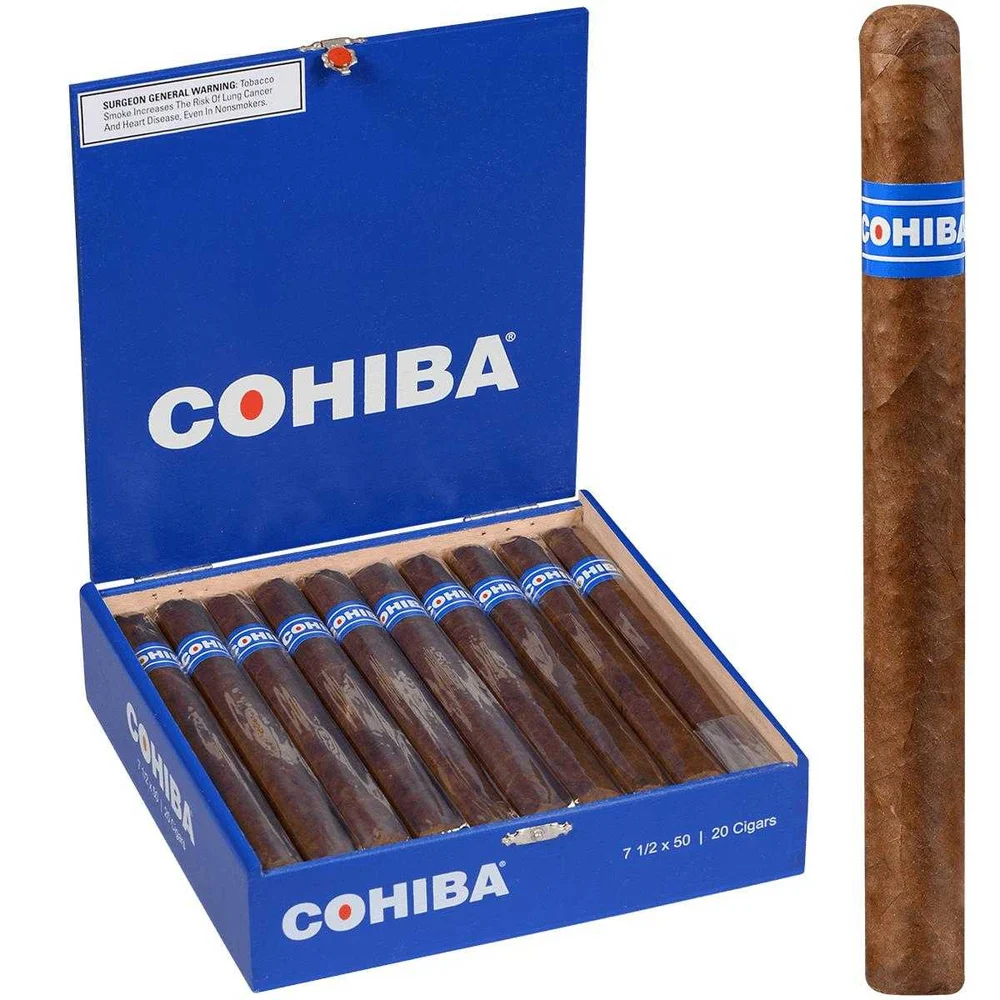 Cohiba Cohiba Blue — Clasico Churchill · 7½ x 50 · Box of 20