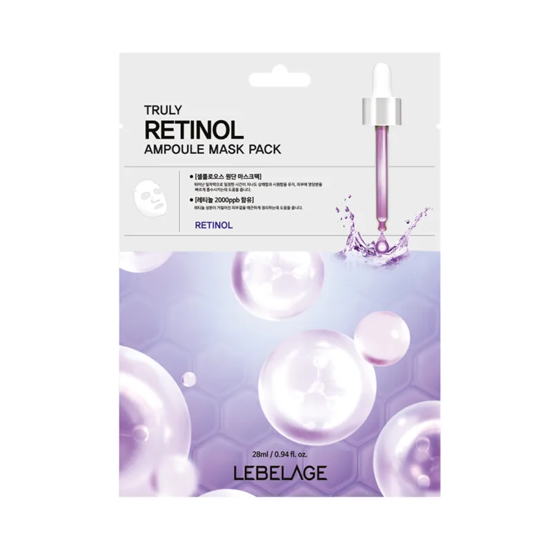 LEBELAGE - Truly Retinol Ampoule Mask Pack