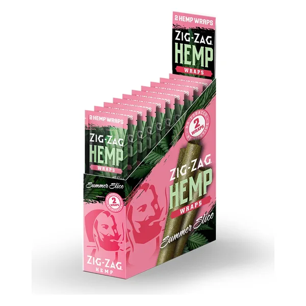 Zig Zag Hemp Wraps - Summer Slice
