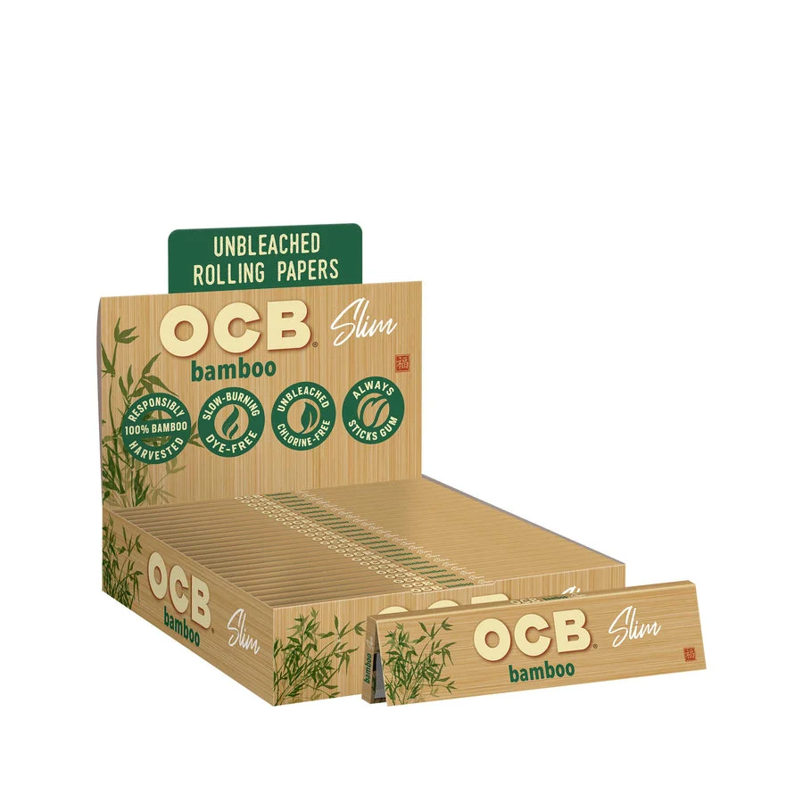 OCB Gravity Feed 24ct -Bamboo-King Size