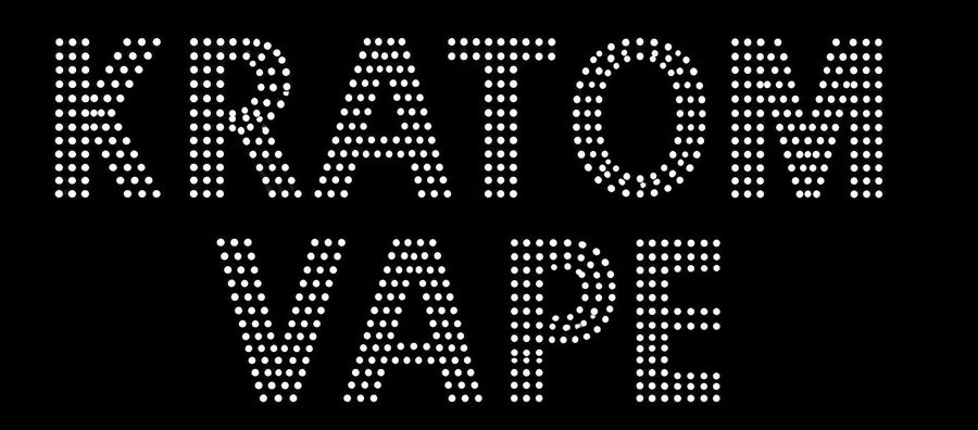 Kratom Vape LED Sign (White Led)