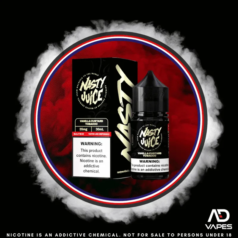 Pod Juice 30mL - Vanilla Custard Tobacco 35mg