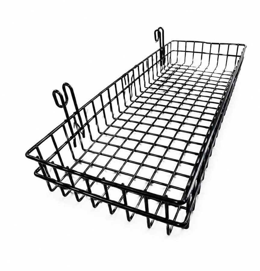 Slatwall Wire Bin Display