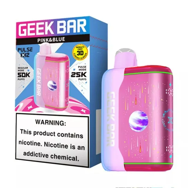 Geek Bar Pulse X2 -Pink & Blue 50k