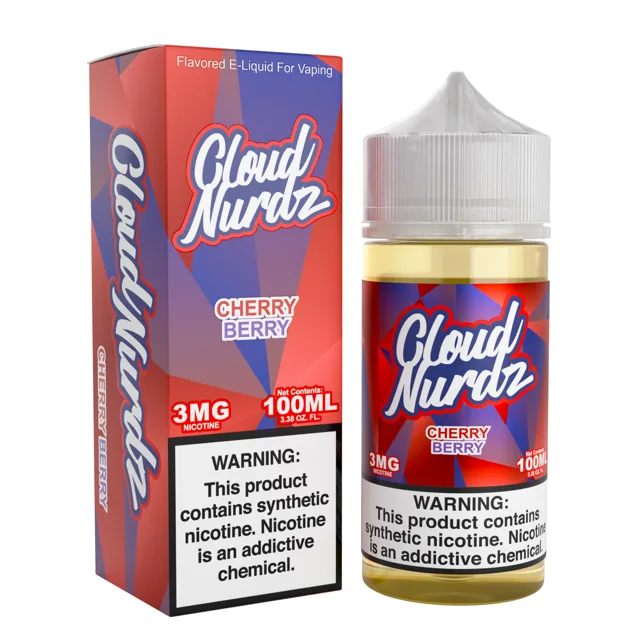Cloud Nurdz 100mL - Cherry Berry 3mg