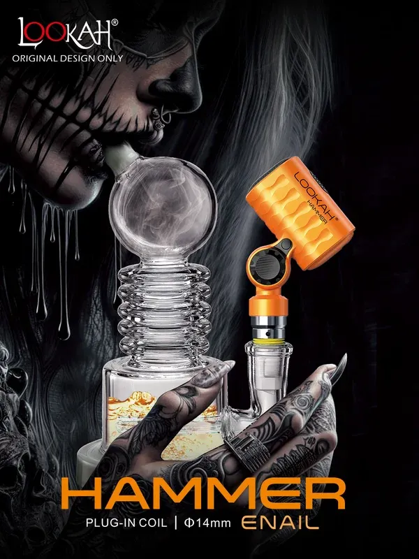 Lookah E-Rigs & Enails — Hammer 14mm Portable Enail Banger