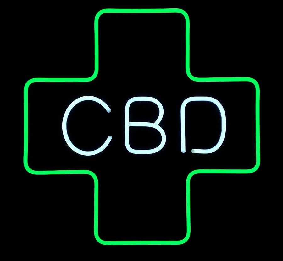 Cbd Plus LED Sign