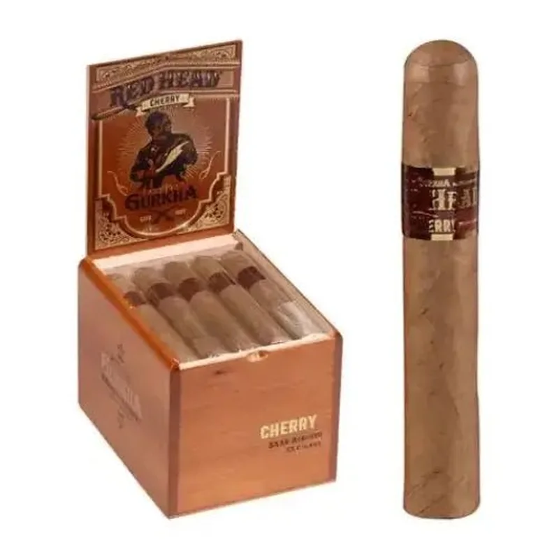 Gurkha Café Tabac Robusto · Box of 25 — Café Tabac Red Head Cherry