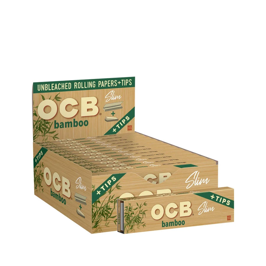 OCB - Bamboo Papers + Tips King Size Slim