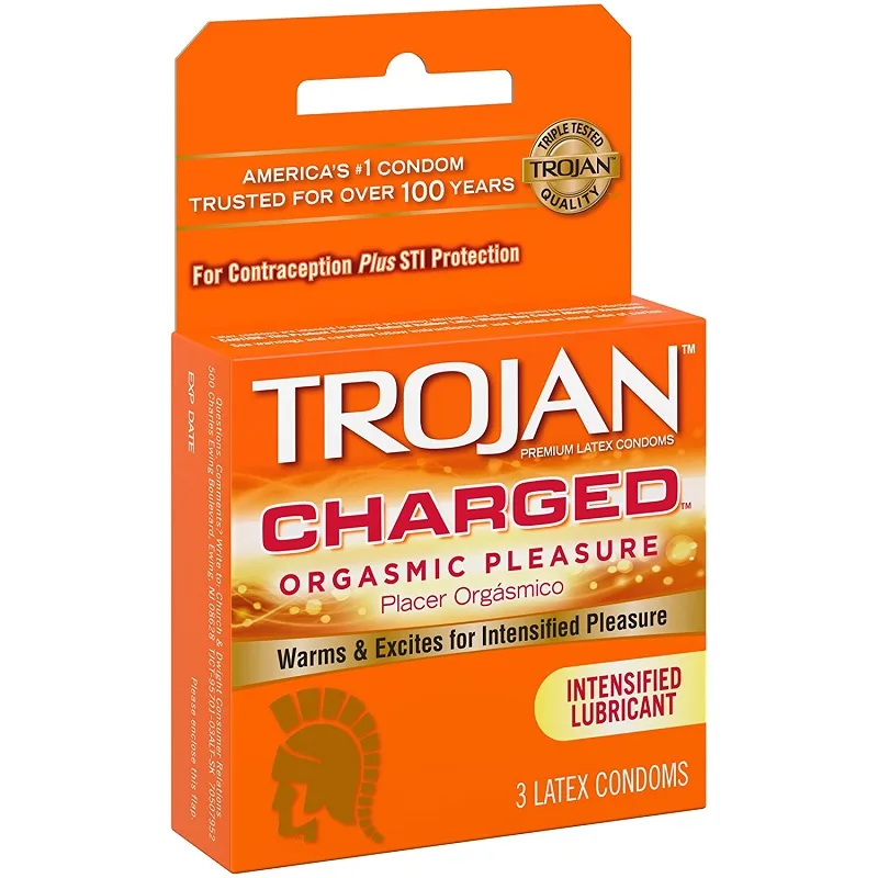 Trojan - Charged Orange 6pk
