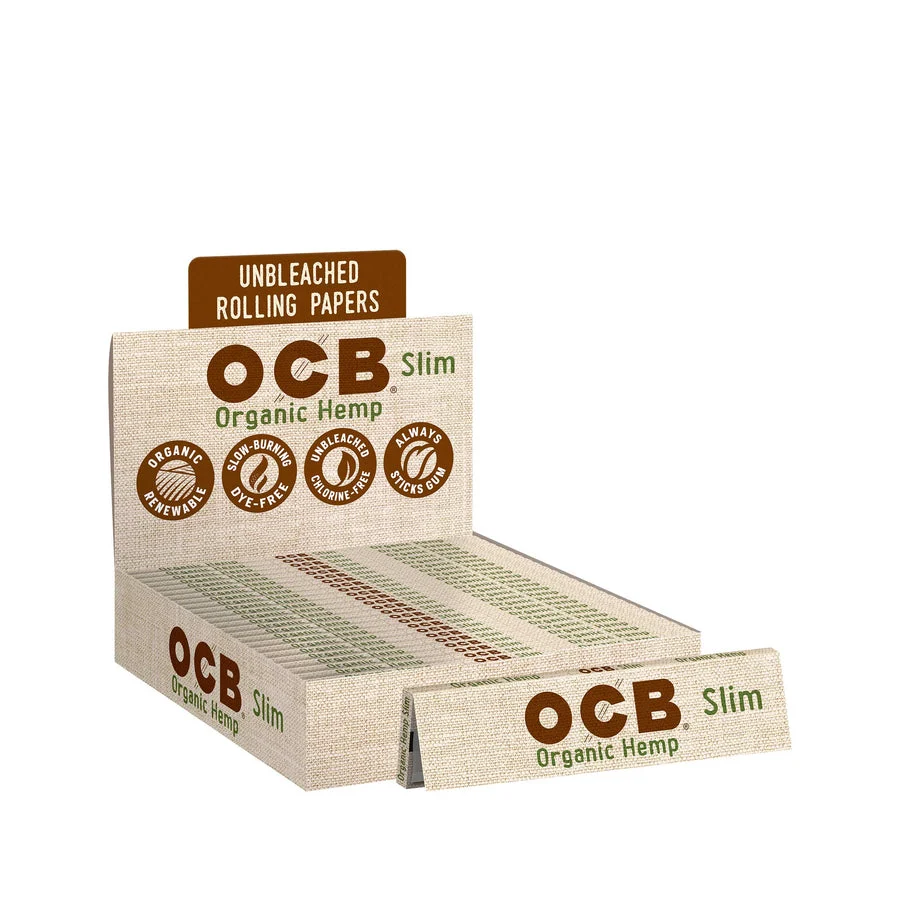 OCB Gravity Feed 24ct -Organic Hemp-King Size