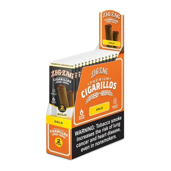 Zig Zag Premium 2-pack Cigarillos - Gold