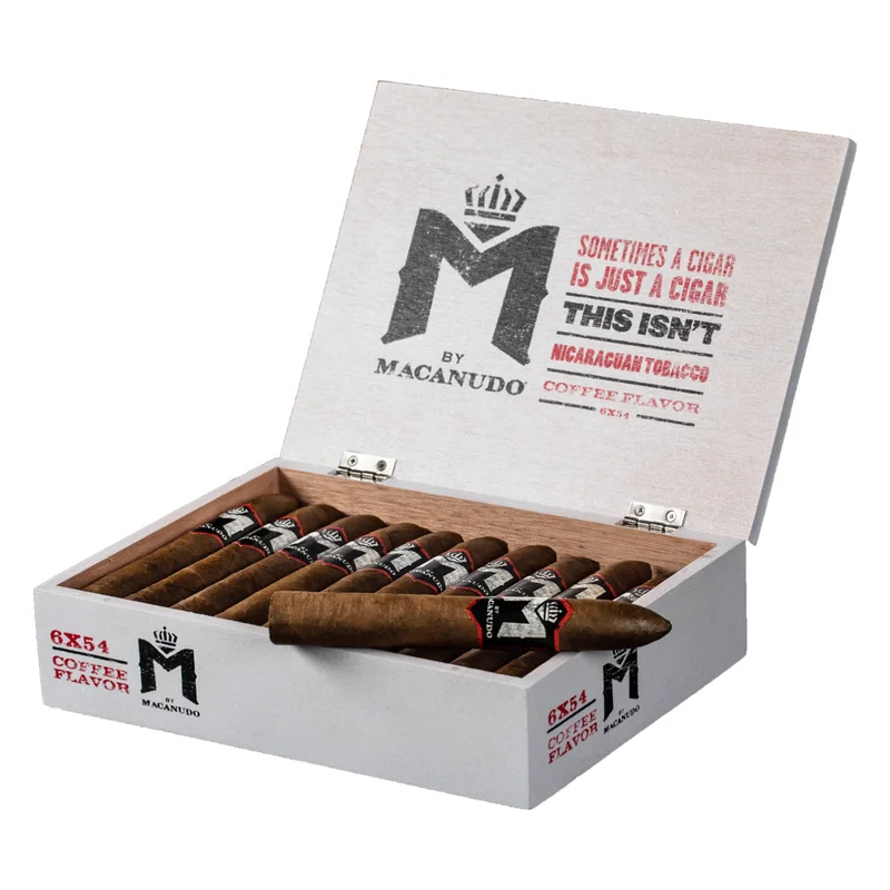 Macanudo M by Macanudo · Box of 20 — Coffee · Belicoso