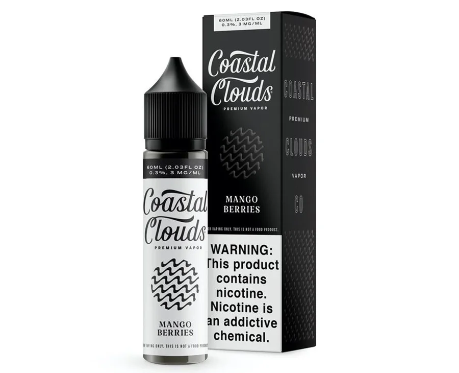 Coastal Clouds 60mL - Mango Berries 0mg
