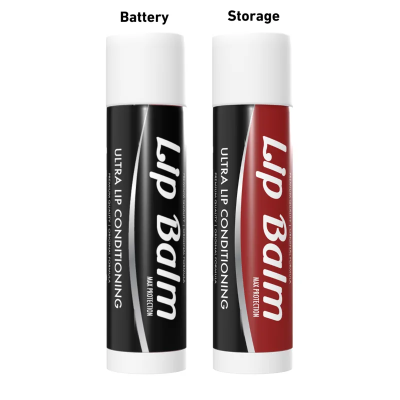 Smyle Labs - Chapstick Battery -Black & Red
