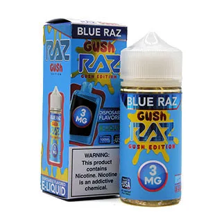 Pod Juice 100mL - Raz Blue Raz Gush 3mg