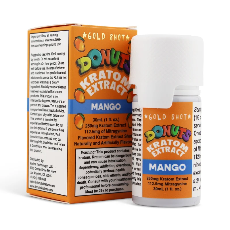 ☆ Donuts Extract 250mg - Mango 12ct