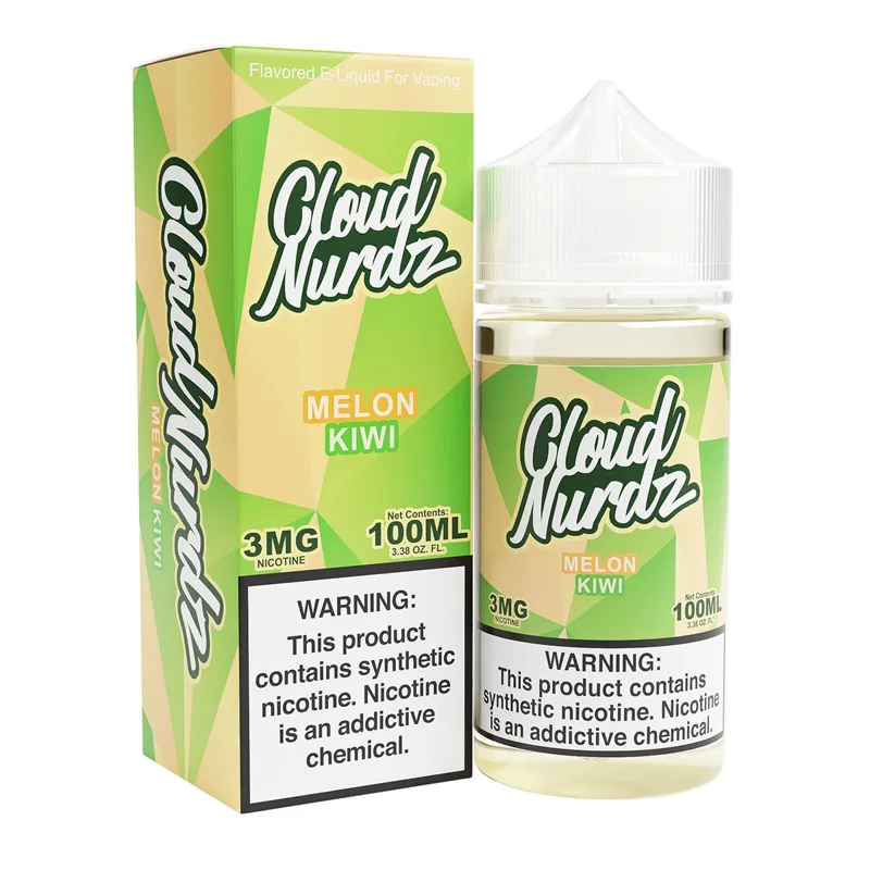 Cloud Nurdz 100mL - Kiwi Melon 3mg