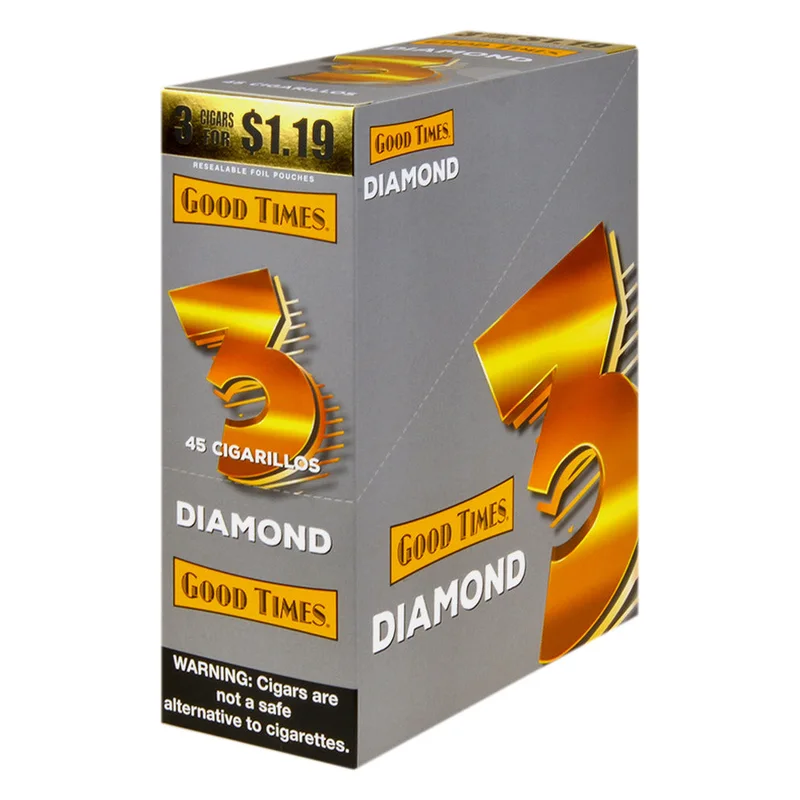 Good Times 45 Cigarillos 3 for $1.19 - Diamond