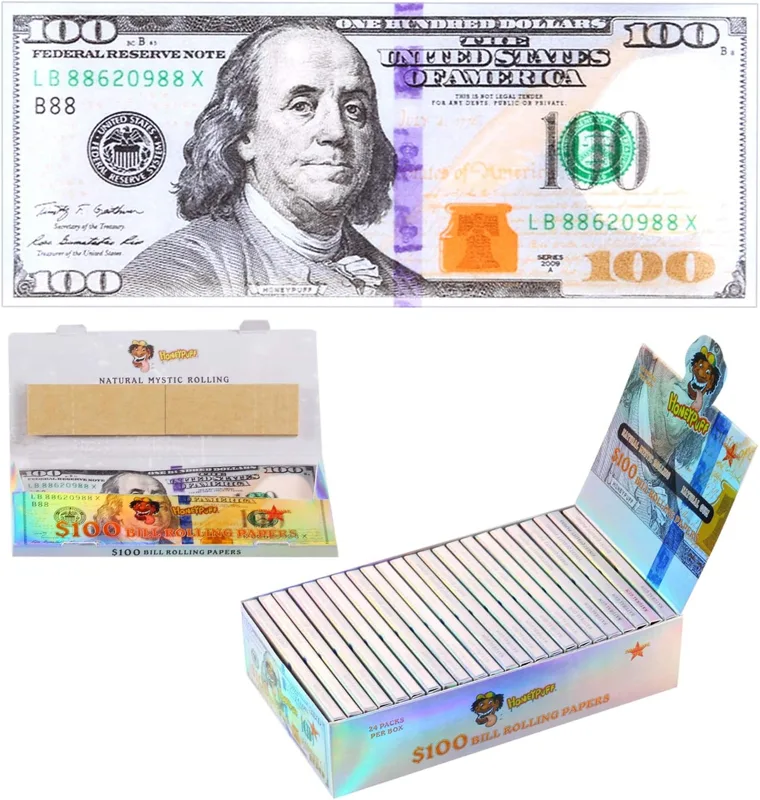 Honey Puff - $100 Bill Rolling Paper