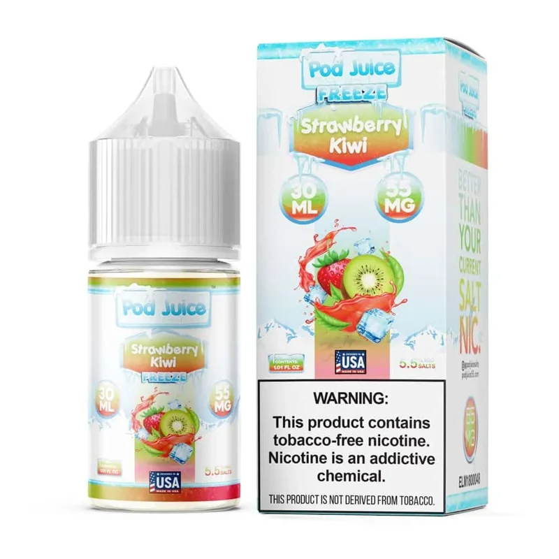 Pod Juice 30mL - Strawberry Kiwi FREEZE 35mg