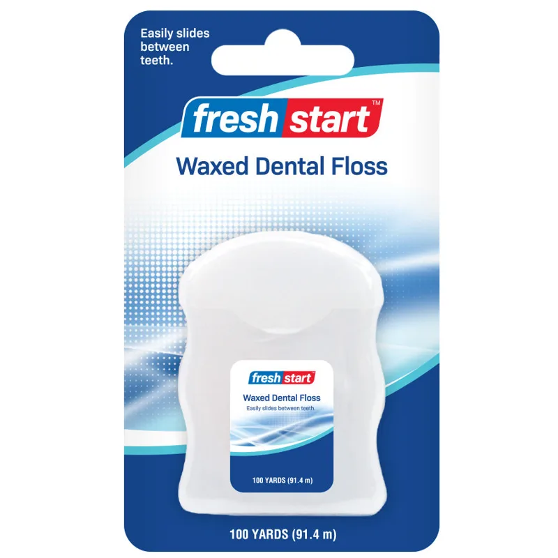 Fresh Start - Waxed Dental Floss 100 YD