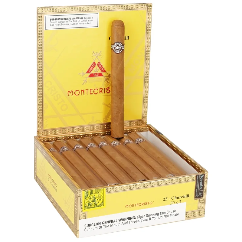 Montecristo Original · Box of 25 — Churchill · Box of 25