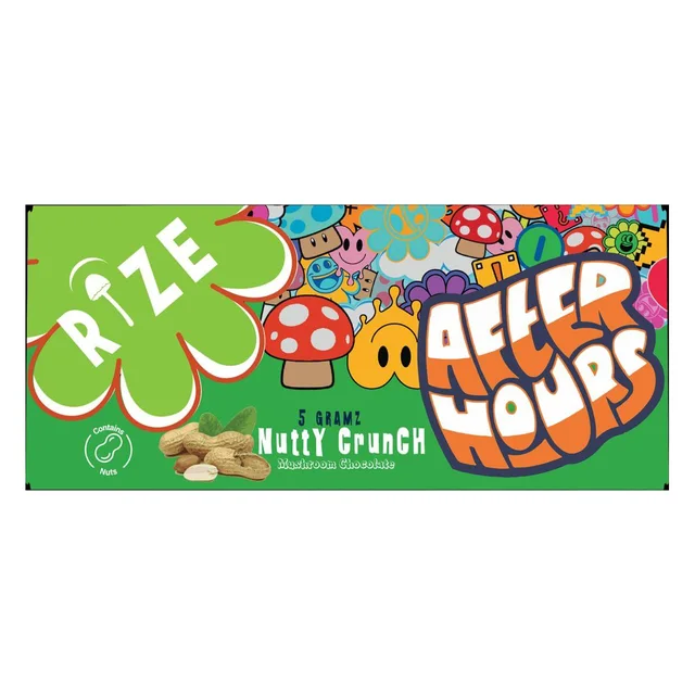 RIZE x After Hours Mushroom Bar - Nutty Crunch 5G (BOX)