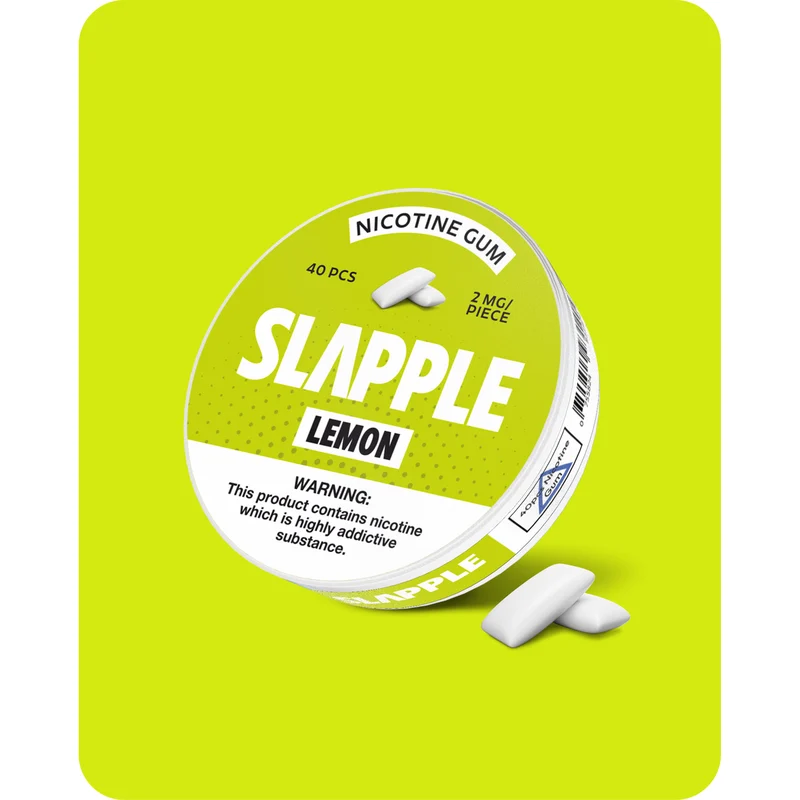 Slapple Nicotine Gum - Lemon 2mg