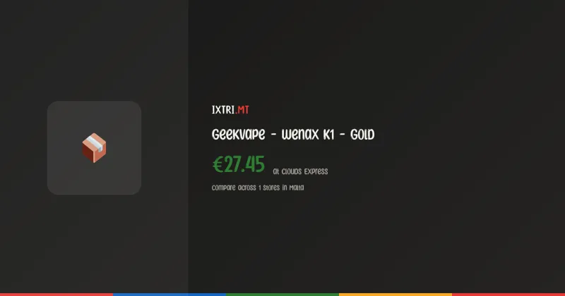 Geek Vape - Wenax K1 - Gold
