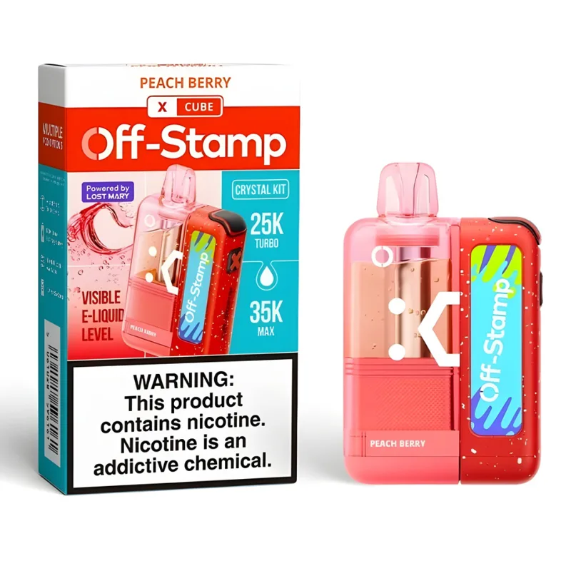 Off-Stamp X Cube 35k Crystal KIT - Peach Berry