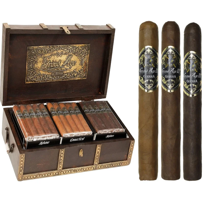 Gurkha - Grand Age Limited Edition 60Ct (Habano, Connecticut, Maduro)