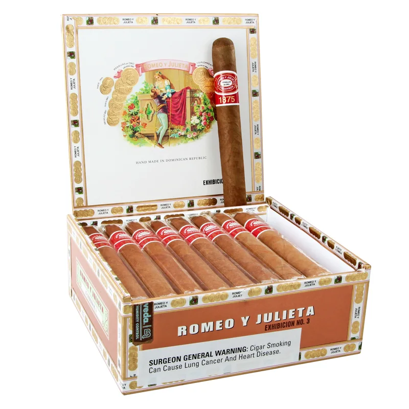 Romeo Y Julieta - Exhibicion Box of 5 Cigars