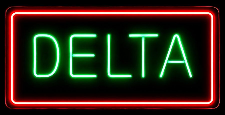 Delta LED Sign