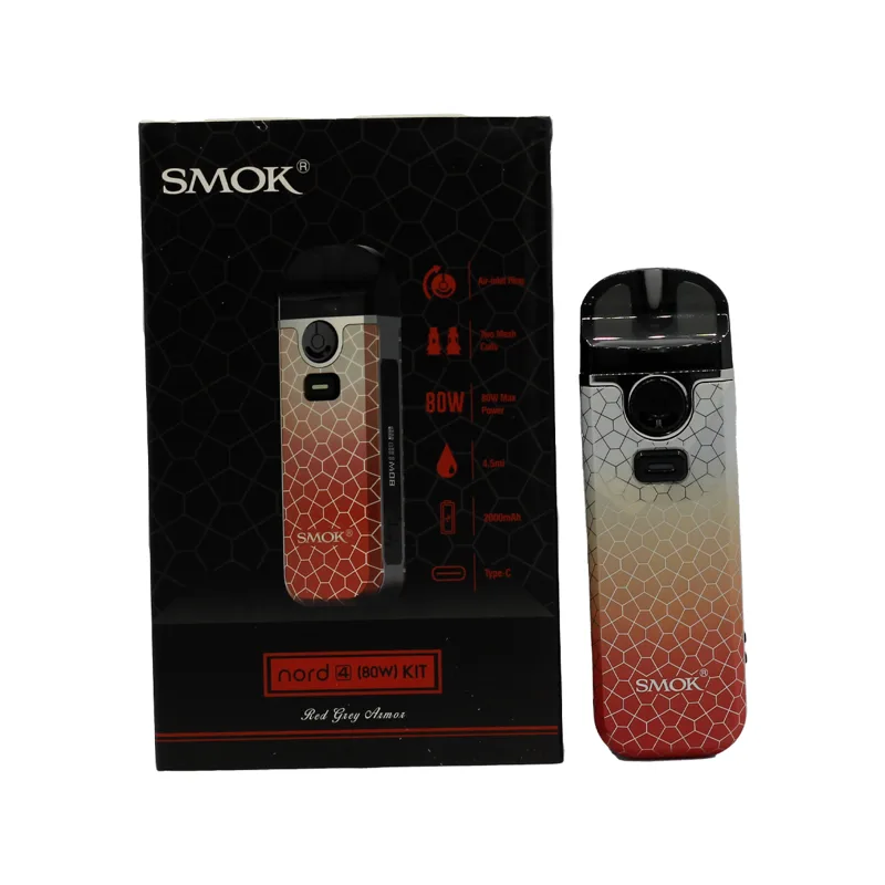 Smok - Nord 4 Kit Armor Red Gray