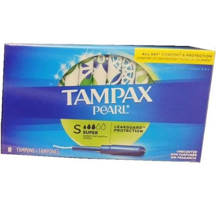 Tampax - Pearl 8CT Unscented Super