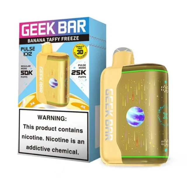 Geek Bar Pulse X 2 Pulse X 2 50K — Banana Taffy Freeze