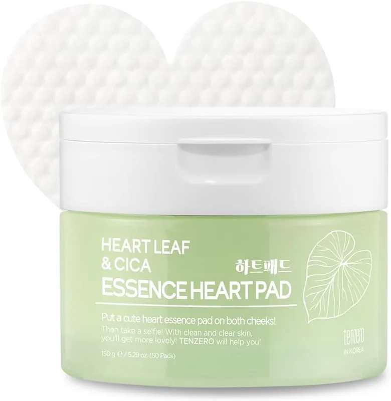 Tenzero - Heart Leaf & Cica Essence Heart Pad