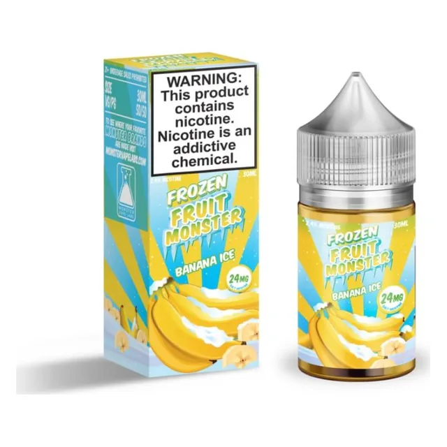 Monster Vape Labs 30mL - Frozen Fruit Monster Banana Ice 24mg
