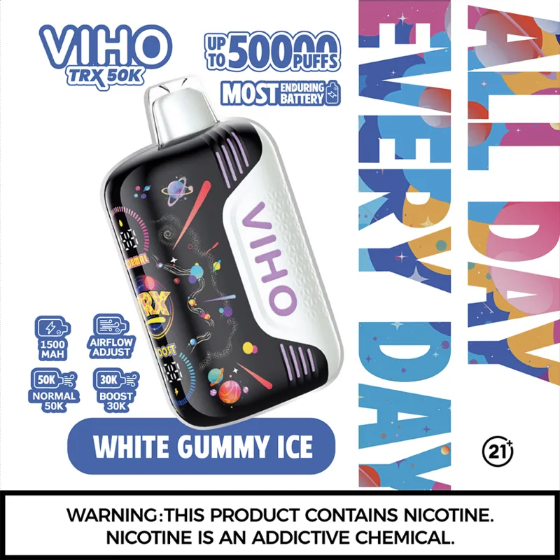 VIHO TRX 50k - White Gummy Ice