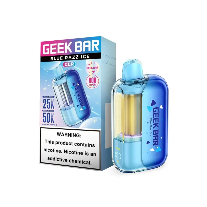 Geek Bar CLR - Blue Razz Ice