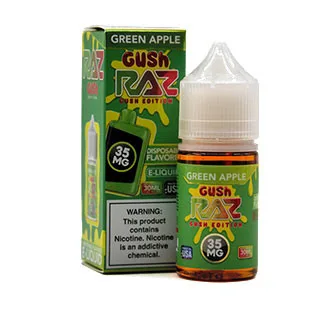 Pod Juice X RAZ 30mL - Green Apple Gush 35mg