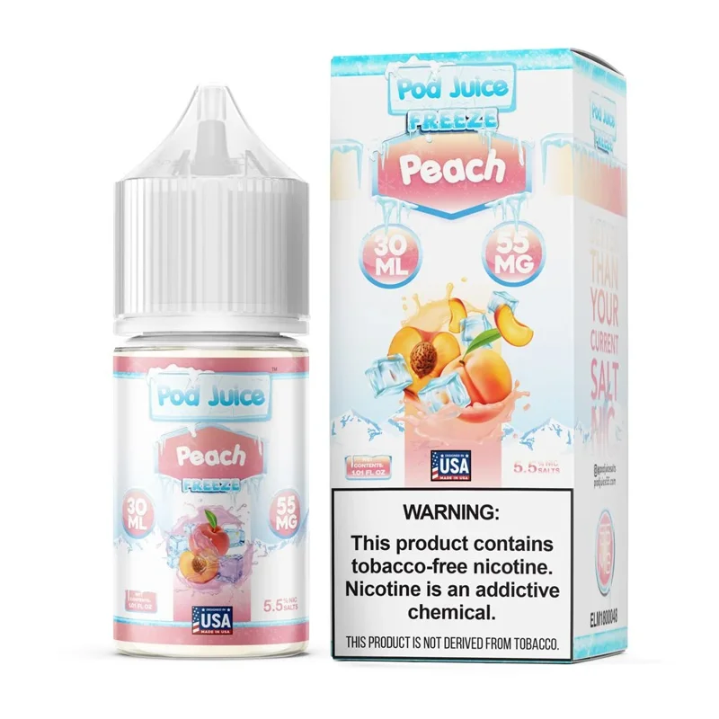Pod Juice 30mL - Peach FREEZE 35mg
