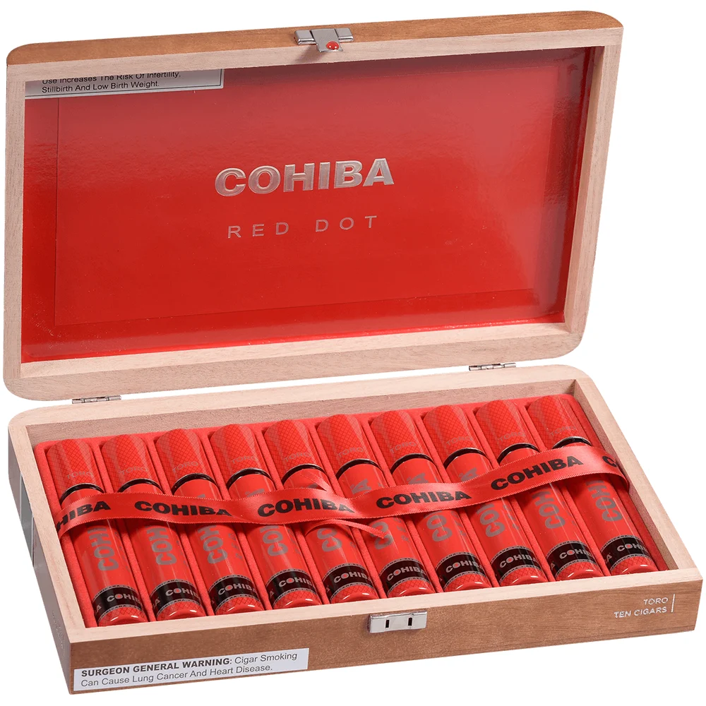 Cohiba - Red Dot Toros Tubes 10 Cigars