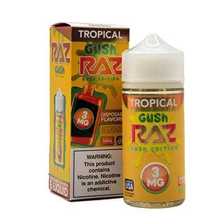 Pod Juice 100mL - Raz Tropical Gush 3mg