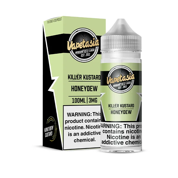 Vapetasia 100ml - Killer Kustard Honeydew 3mg