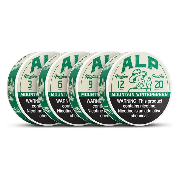 ALP Nicotine Pouches - 3mg Mountain Wintergreen