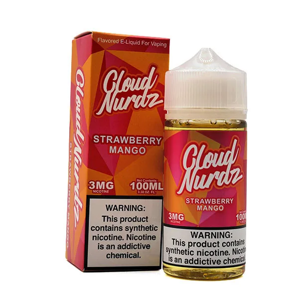 Cloud Nurdz 100ml - Strawberry Mango 3mg