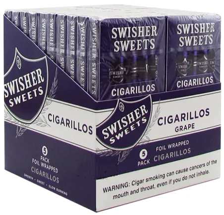 Swisher Sweets Twin Pack Little Cigars - Grape