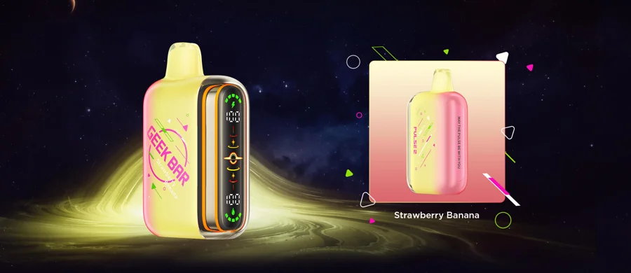 Geek Bar Pulse 2 - Strawberry Banana 25K